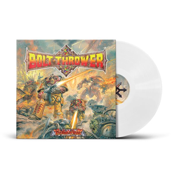 BOLT THROWER REALM OF CHAOS (PHD EXCLUSIVE WHITE VINYL) Vinyl LP - punk to funk heaven
