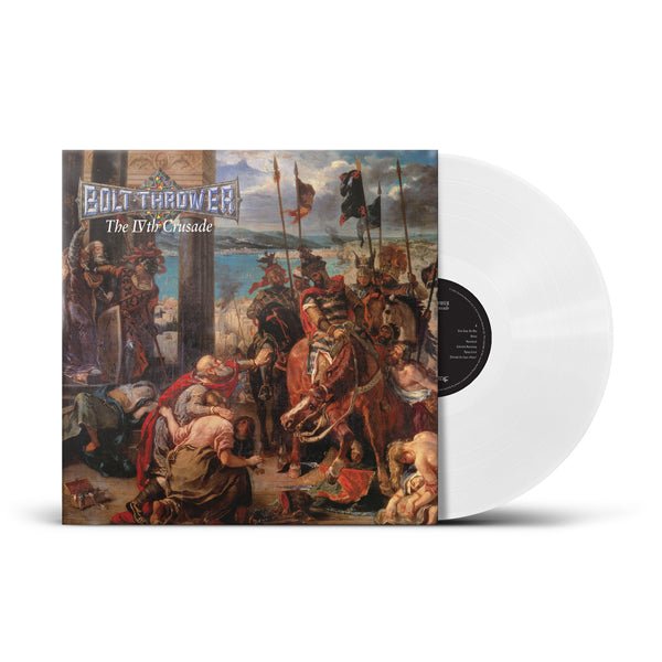 BOLT THROWER THE IVTH CRUSADE (PHD EXCLUSIVE WHITE VINYL) Vinyl LP - punk to funk heaven