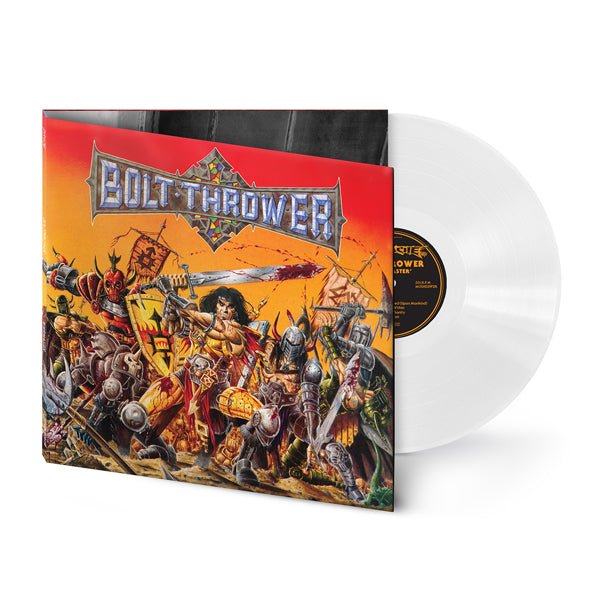 BOLT THROWER WAR MASTER (PHD EXCLUSIVE WHITE VINYL) Vinyl LP - punk to funk heaven