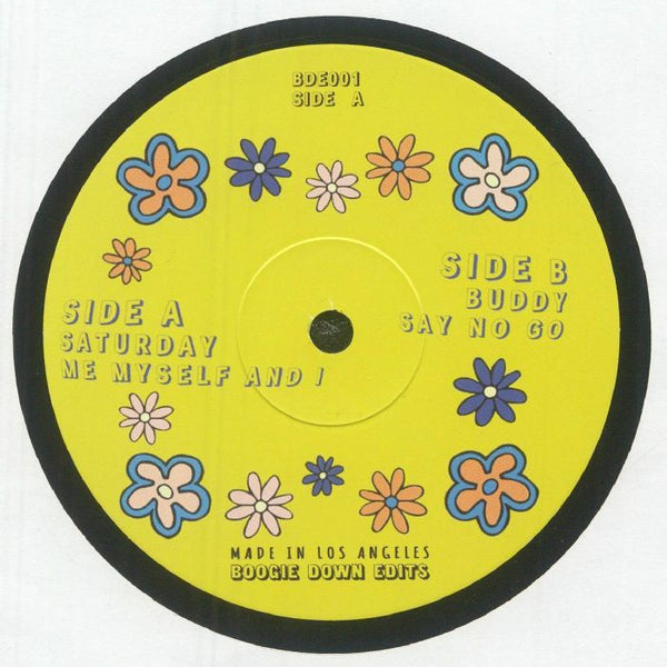 BOOGIE DOWN EDITS Boogie Down Edits Vol 1: De La House (12") - punk to funk heaven