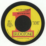 BOP & THE BELTONES / JACKIE MITTOO Not For A Moment (reissue) Studio 1 Jamaica Format: limited 7" - punk to funk heaven