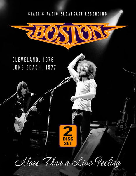 BOSTON MORE THAN A LIVE FEELING COMPACT DISC DOUBLE - punk to funk heaven