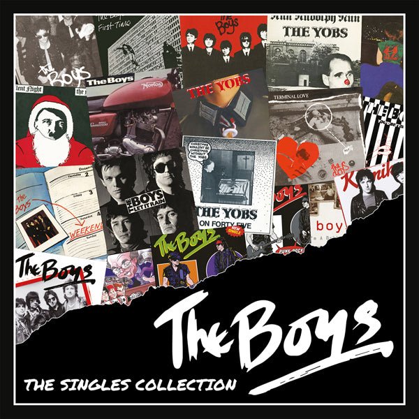 BOYS, THE THE SINGLES COLLECTION (2CD) Compact Disc Double - punk to funk heaven