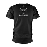BRING ME THE HORIZON ALL HAIL BLACK T - SHIRT, FRONT & BACK PRINT - punk to funk heaven