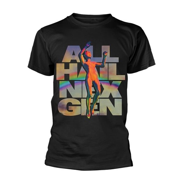 BRING ME THE HORIZON ALL HAIL BLACK T - SHIRT, FRONT & BACK PRINT - punk to funk heaven