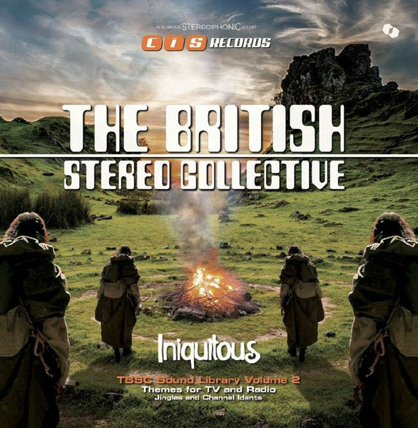 BRITISH STEREO COLLECTIVE. The Iniquitous (green leaves vinyl LP) Castles In Space - punk to funk heaven