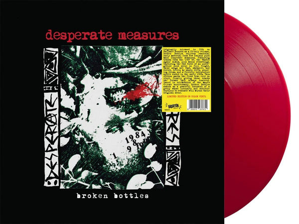 Broken Bottles Artist Desperate Measures Format:Vinyl / 12" Album Coloured Vinyl (Limited Edition) Label:Radiation Reissues - punk to funk heaven