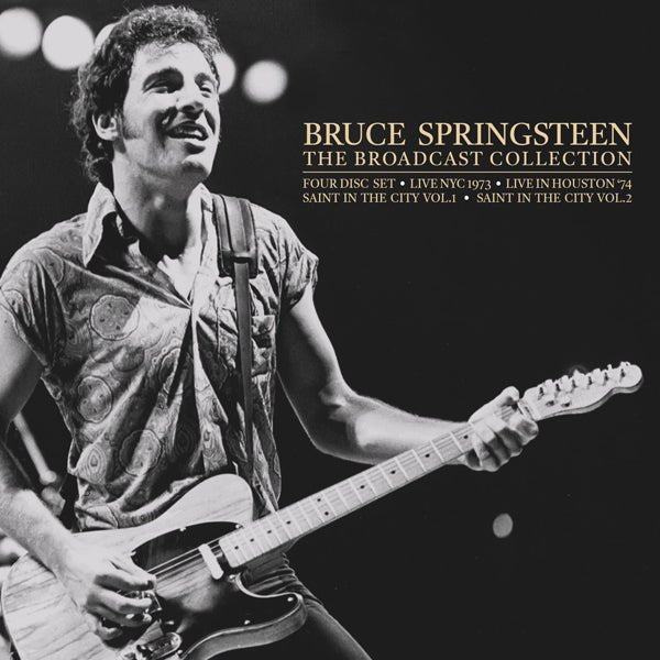BRUCE SPRINGSTEEN THE BROADCAST COLLECTION (4CD) COMPACT DISC - 4 CD BOX SET - punk to funk heaven
