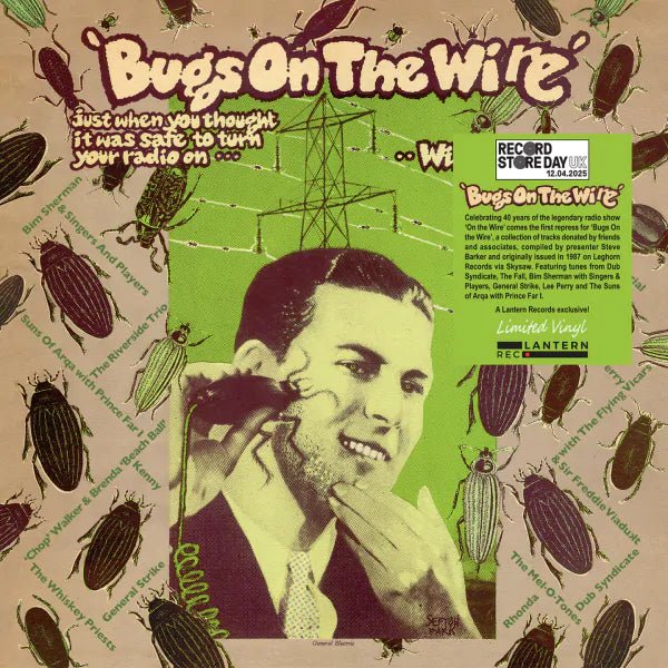 Bugs On The Wire (Rsd 2025) Artist VARIOUS ARTISTS Format:LP Label:LANTERN REC. - punk to funk heaven