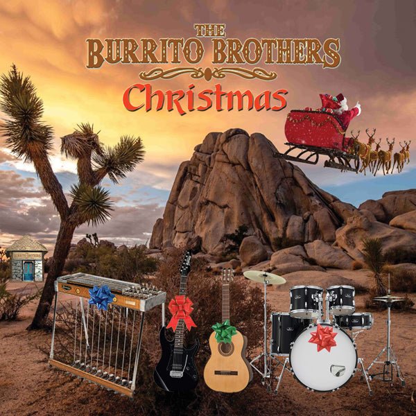 BURRITO BROTHERS, THE CHRISTMAS COMPACT DISC DIGI - punk to funk heaven