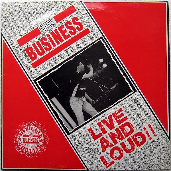 BUSINESS, THE LIVE AND LOUD (CLASSIC BLACK VINYL OR RED VINYL) random mix " VINYL LP - punk to funk heaven
