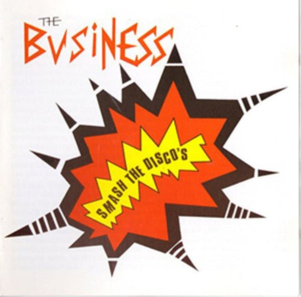 BUSINESS, THE SMASH THE DISCOS (TRANSPARENT BLOOD RED VINYL) VINYL LP - punk to funk heaven