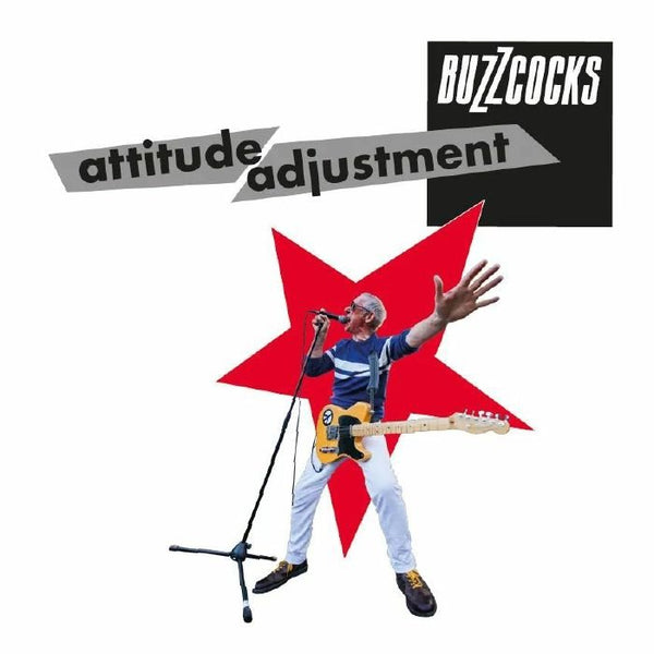 BUZZCOCKS Attitude Adjustment (LP) Cherry Red - punk to funk heaven