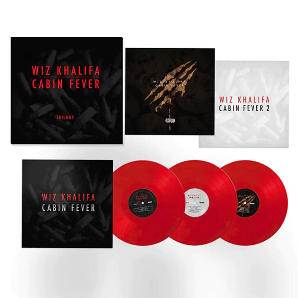 Cabin Fever Trilogy Wiz Khalifa 3lp vinyl box set colour - punk to funk heaven