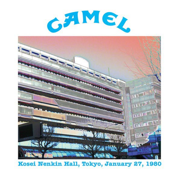 CAMEL KOSEI NENKIN HALL, TOKYO, JANUARY 27TH 1980 (BLUE VINYL) VINYL LP - punk to funk heaven