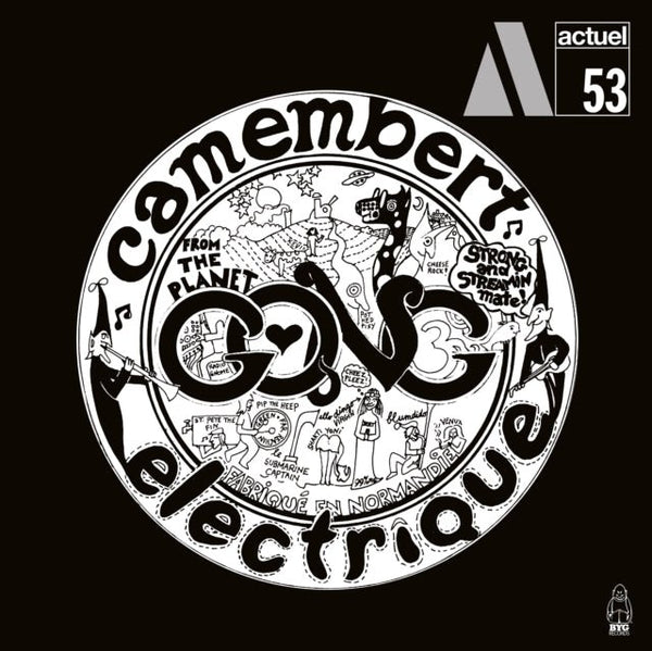 Camembert Electrique GONG vinyl lp - punk to funk heaven