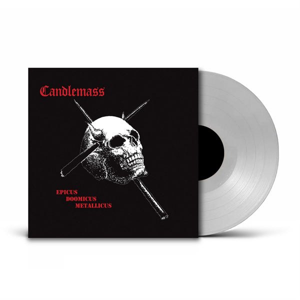 CANDLEMASS EPICUS DOOMICUS METALLICUS (PHD EXCLUSIVE CLEAR VINYL) Vinyl LP - punk to funk heaven
