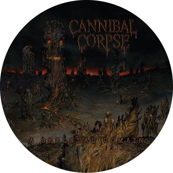 CANNIBAL CORPSE A SKELETAL DOMAIN (PICTURE DISC) Vinyl 12" Picture Disc - punk to funk heaven