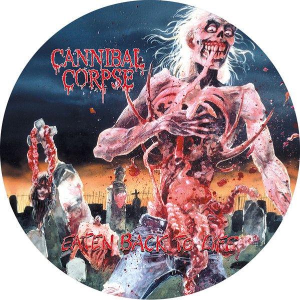 CANNIBAL CORPSE EATEN BACK TO LIFE (PICTURE DISC) Vinyl 12" Picture Disc - punk to funk heaven