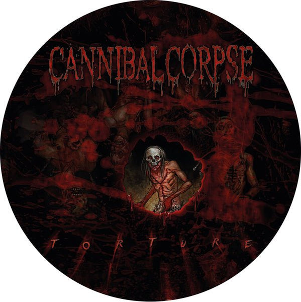CANNIBAL CORPSE TORTURE (PICTURE DISC) Vinyl 12" Picture Disc - punk to funk heaven
