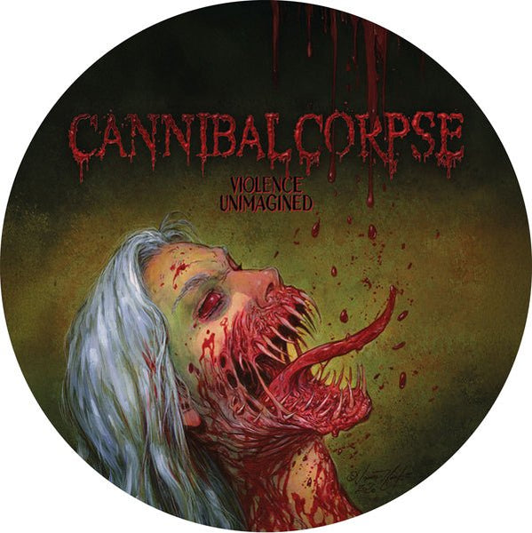 CANNIBAL CORPSE VIOLENCE UNIMAGINED (PICTURE DISC) Vinyl 12" Picture Disc - punk to funk heaven