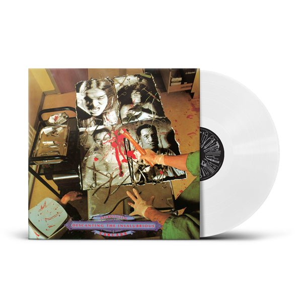 CARCASS NECROTICISM - DESCANTING THE INSALUBRIOUS (PHD EXCLUSIVE WHITE VINYL) Vinyl LP - punk to funk heaven