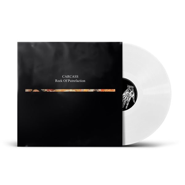 CARCASS REEK OF PUTRIFICATION (PHD EXCLUSIVE WHITE VINYL) Vinyl LP - punk to funk heaven