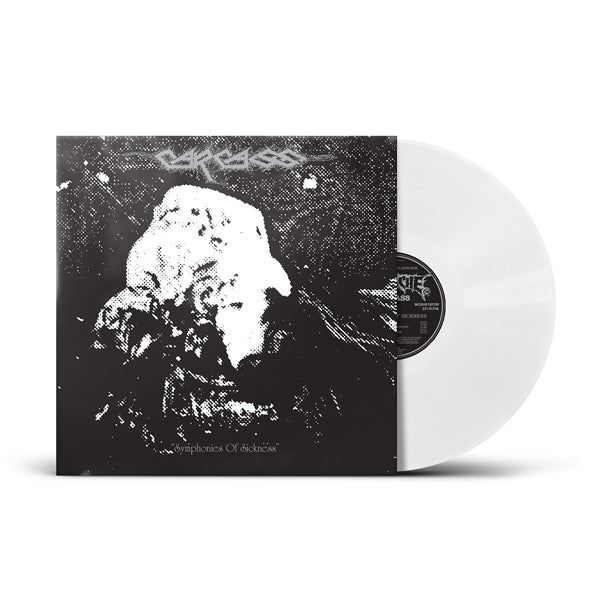 CARCASS SYMPHONIES OF SICKNESS (PHD EXCLUSIVE WHITE VINYL) Vinyl LP - punk to funk heaven