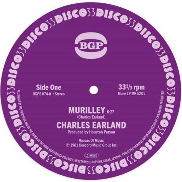 CHARLES EARLAND MURILLEY / LEAVING THIS PLANET VINYL 7" - punk to funk heaven