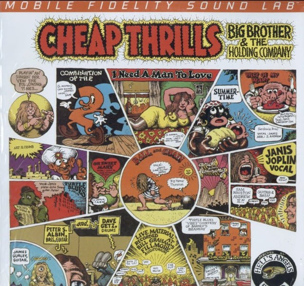 Cheap Thrills BIG BROTHER & THE HOLDING COMPANY MFLS VINYL 2LP - punk to funk heaven