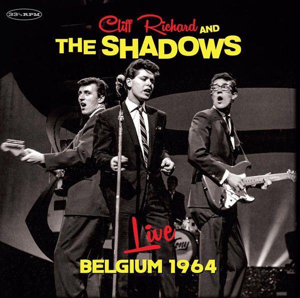 CLIFF RICHARD AND THE SHADOWS LIVE BELGIUM 1964 (10" YELLOW VINYL) VINYL 10" - punk to funk heaven