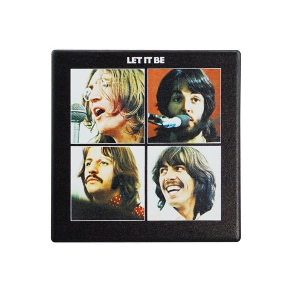 Coaster Single Ceramic - The Beatles (Let It Be) - punk to funk heaven
