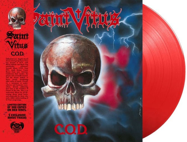 C.O.D.<br data - mce - fragment="1">Artist Saint Vitus<br data - mce - fragment="1">Format:Vinyl / 12" Album Coloured Vinyl (Limited Edition)<br data - mce - fragment="1">Label:Horror Biz - punk to funk heaven