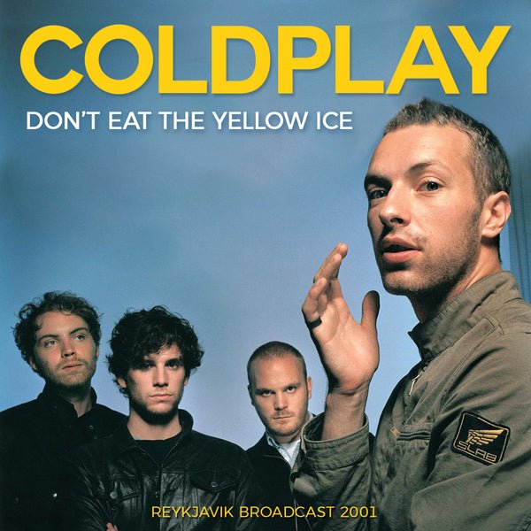 COLDPLAY DON’T EAT THE YELLOW ICE COMPACT DISC - punk to funk heaven