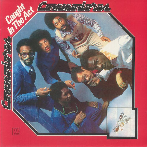 COMMODORES Caught In The Act (reissue) (180 gram vinyl LP) Universal Italy IMPORT - punk to funk heaven