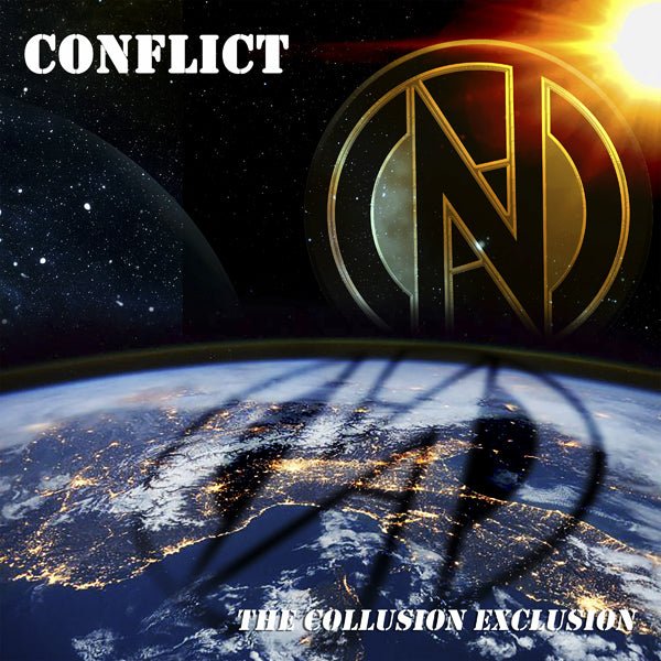 CONFLICT THE COLLUSION EXCLUSION EP (10" ECO VINYL) Vinyl 10" - punk to funk heaven