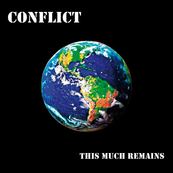 CONFLICT THIS MUCH REMAINS Compact Disc - punk to funk heaven