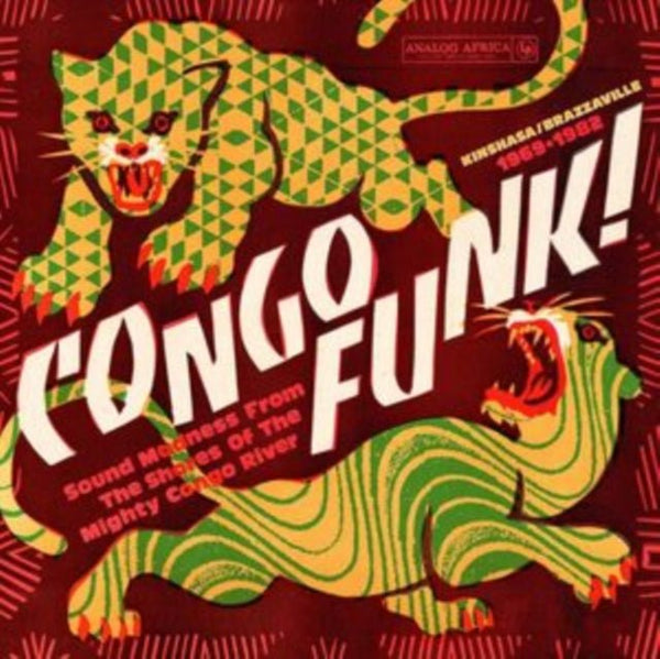 Congo Funk! Various Artists vinyl 2lp - punk to funk heaven