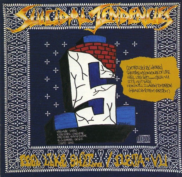 Controlled By Hatred/Feel Like Shit... Deja Vu Artist Suicidal Tendencies Format:Vinyl / 12" Album Coloured Vinyl (Limited Edition) - punk to funk heaven