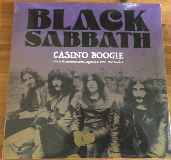 Copy of Casino Boogie: Live At The Montreux Casino. August 31st. 1970 - FM BROADCAST Artist BLACK SABBATH Format:LP COLOUR - punk to funk heaven