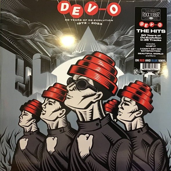 Copy of DEVO 50 Years of De - evolution: 1973 - 2023 Vinyl / 12" Album 2LP colour - punk to funk heaven