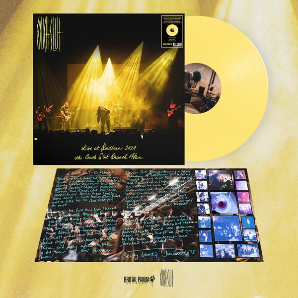 COUCH SLUT LIVE AT ROADBURN 2024 THE COUCH SLUT BRUNCH HOUR (LEMON YELLOW BIO VINYL) Vinyl LP - punk to funk heaven
