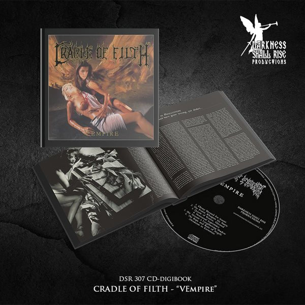 CRADLE OF FILTH VEMPIRE, OR DARK FAERYTALES IN PHALLUSTEIN (HARDCOVER - DIGIBOOK) Compact Disc Book - punk to funk heaven
