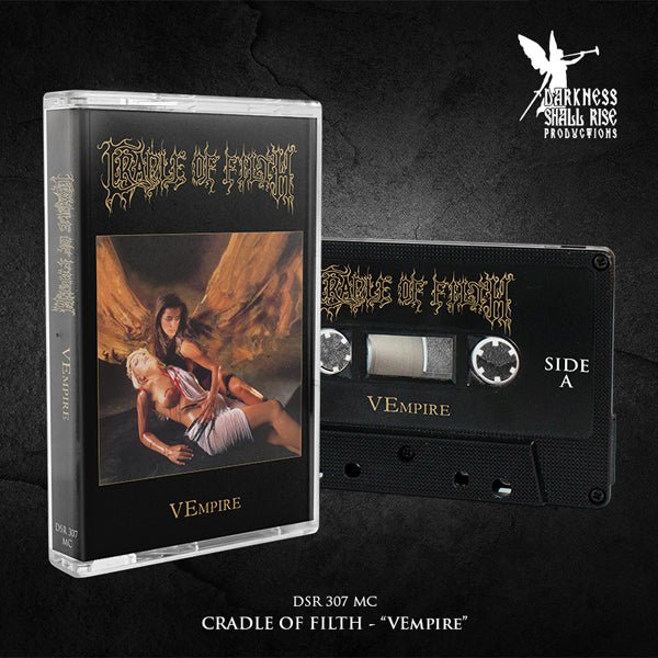 CRADLE OF FILTH VEMPIRE, OR DARK FAERYTALES IN PHALLUSTEIN Music Cassette - punk to funk heaven