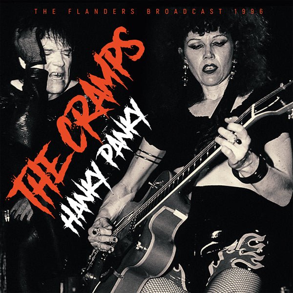 CRAMPS, THE HANKY PANKY (RED VINYL 2LP) VINYL DOUBLE ALBUM - punk to funk heaven