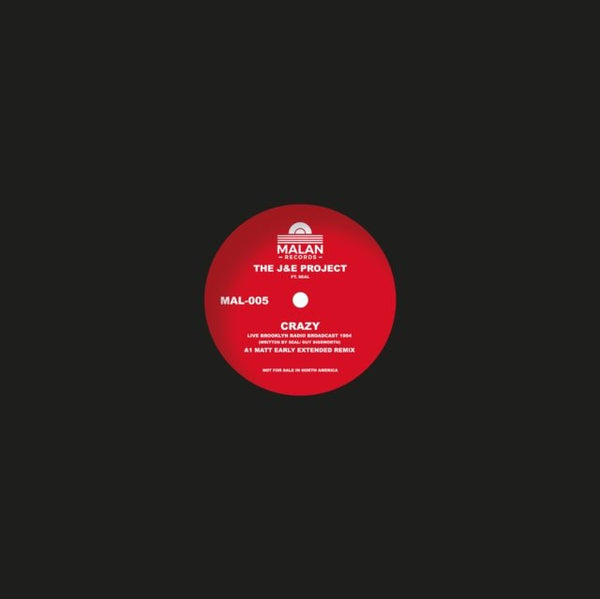 Crazy Artist J&E PROJECT FEATURING SEAL Format:LP Label:MALAN - punk to funk heaven