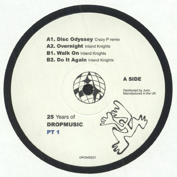 CRAZY P / INLAND KNIGHTS 25 Years Of Drop Music Special Edition PT 1 (12") - punk to funk heaven