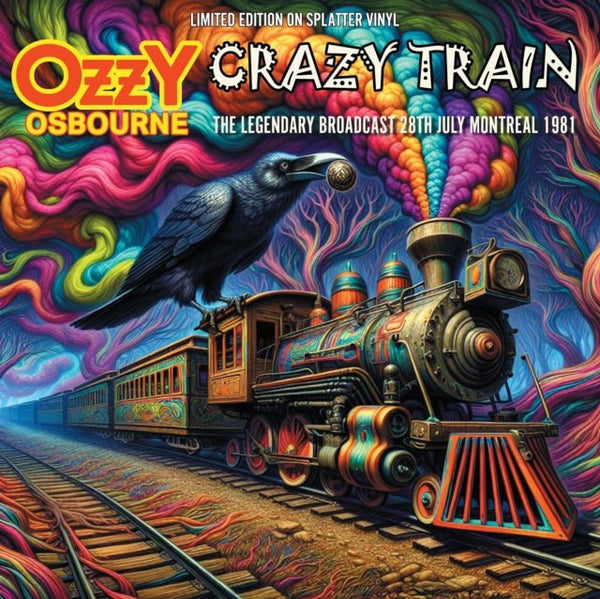 Crazy Train (Limited Numbered Edition) (Aqua/Purple Splatter Viny Artist OZZY OSBOURNE Format:12" Vinyl Label:STYLUS GROOVE - punk to funk heaven