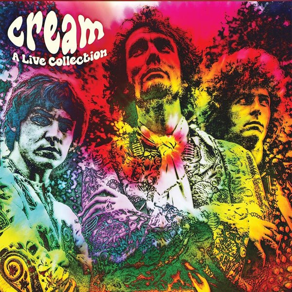 CREAM A LIVE COLLECTION (180G ECO COLOURED VINYL) VINYL LP Item no. :GYVOLP7235 - punk to funk heaven