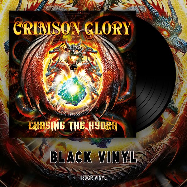 CRIMSON GLORY CHASING THE HYDRA Vinyl LP - punk to funk heaven